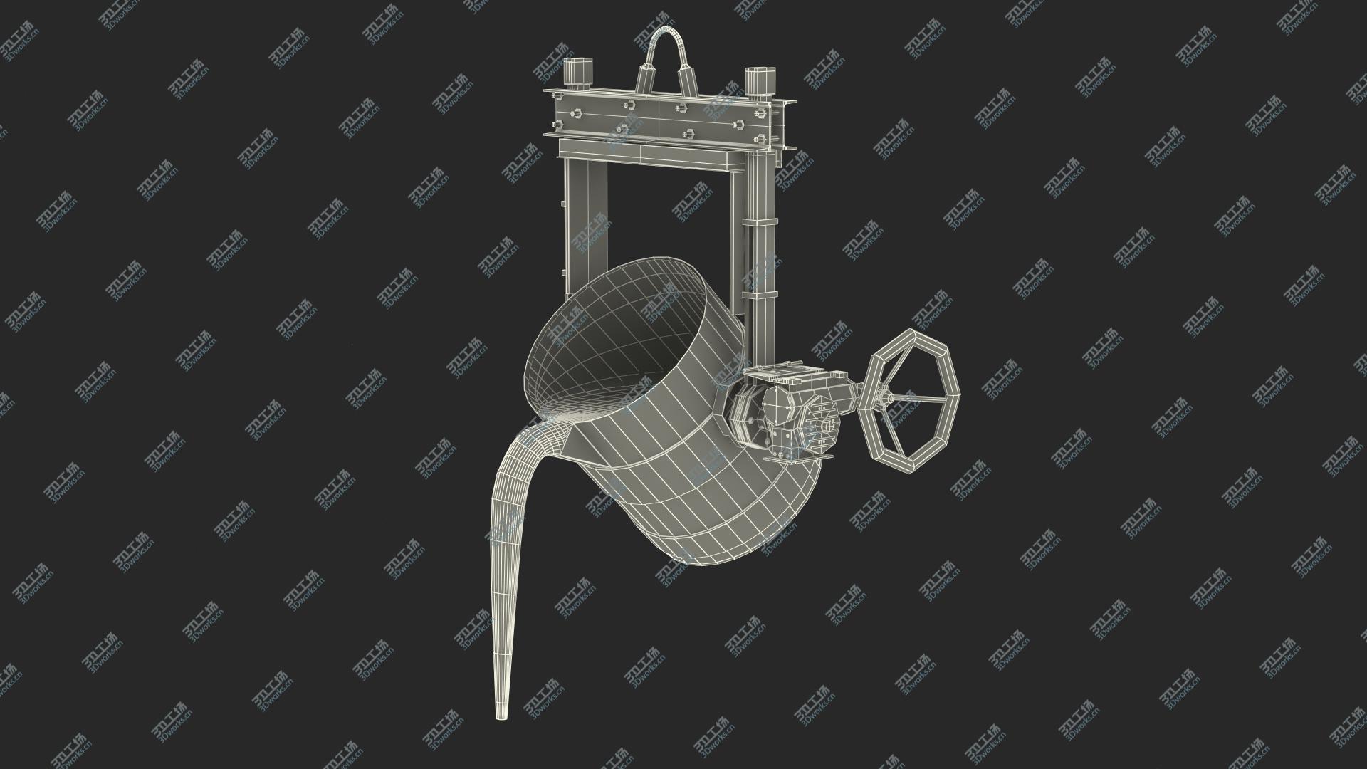 images/goods_img/202105073/3D Molten Metal Pouring from Foundry Ladle model/3.jpg